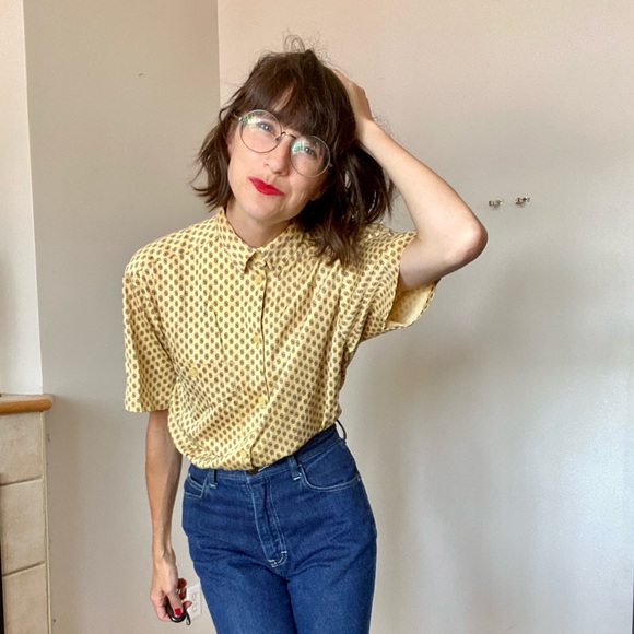 Rare Vintage 1970’s Akris Blouse - Picture 4 of 10